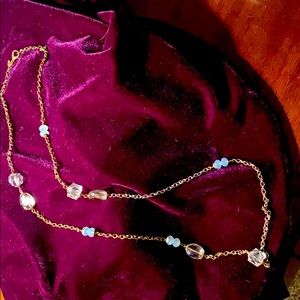 LOFT Crystal Rope Necklace